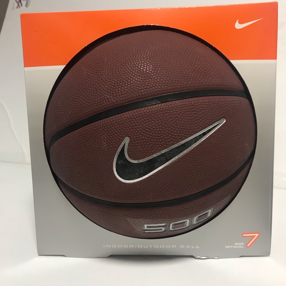 Nike 500 Indoor/Outdoor Size 7 Basketball - Picture 3 of 5